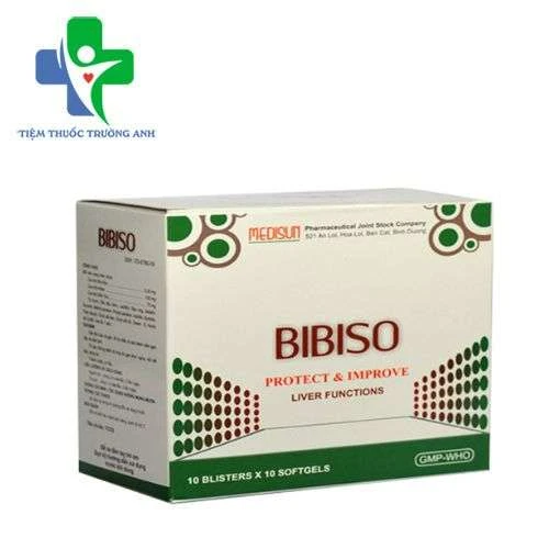 Bibiso Medisun (viên nang) - Điều trị suy giảm chức năng gan