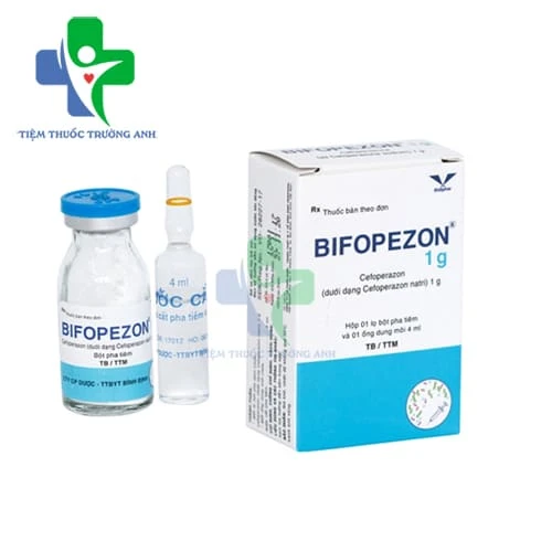 Bifopezon 1g - Thuốc điều trị nhiễm khuẩn của Bidiphar