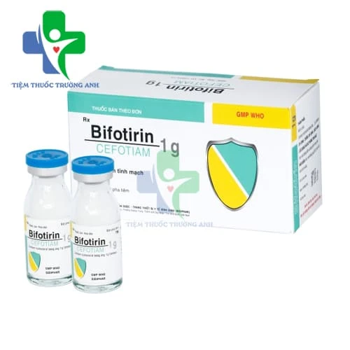 Bifotirin 1g - Thuốc điều trị nhiễm trùng của Bidiphar