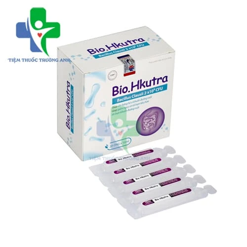Bio Hkutra Tradiphar - Hỗ trợ giảm nguy cơ rối loạn tiêu hóa