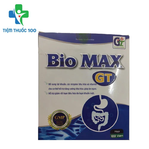Bio MAX GT - Hỗ trợ giảm rối loạn tiêu hóa hiệu quả