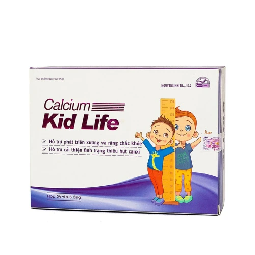 Calcium Kid Life Viheco - Hỗ trợ bổ sung canxi cho trẻ