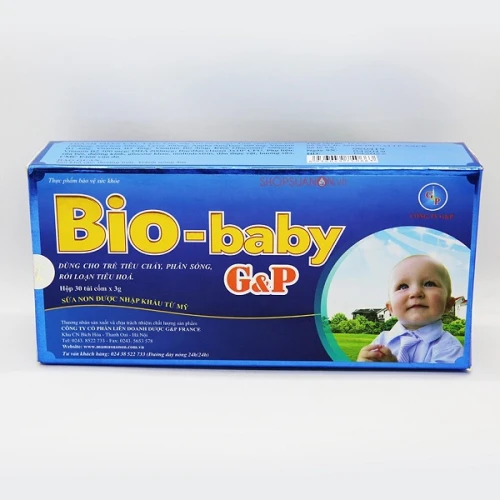 Cốm Cân Bằng Hệ Vi Sinh Cho Trẻ Bio-Baby Gp 30 Gói X 3G
