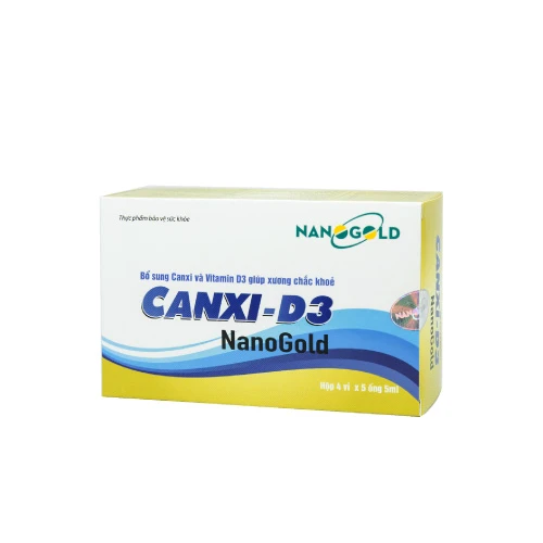 Canxi-D3 Nanogold - Bổ sung canxi và vitamin