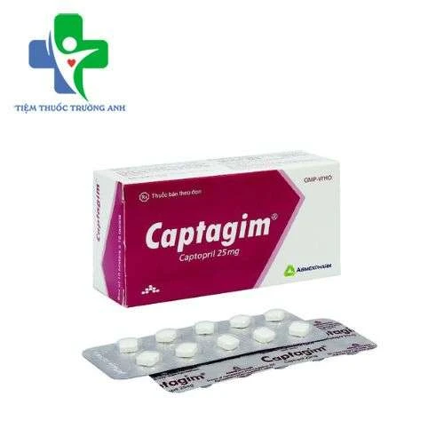 Captagim Agimexpharm - Điều trị trong tăng huyết áp