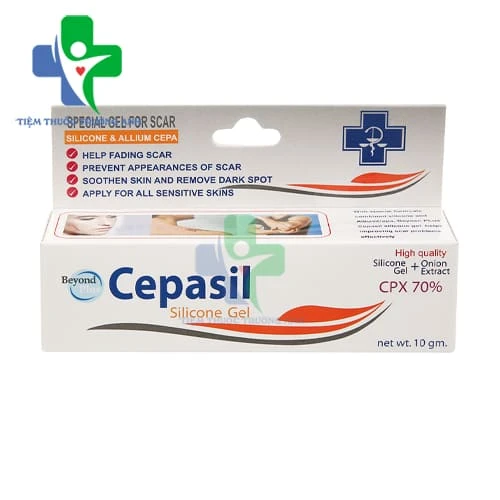 Cepasil - Gel làm mờ sẹo, sáng da của Thái Lan