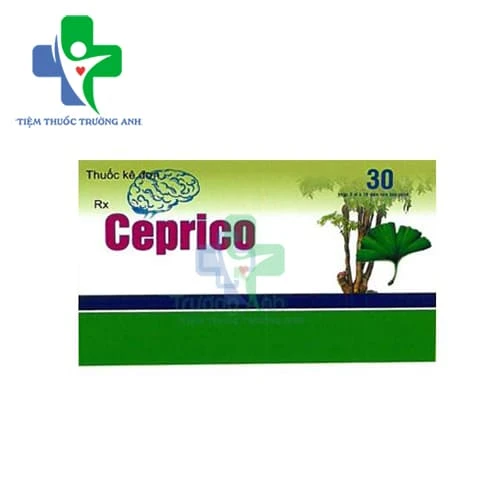Ceprico Khaihapharco - Phòng ngừa và điều trị thiểu năng tuần hoàn não