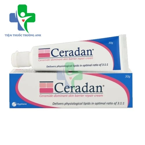 Ceradan Cream 30g - Kem dưỡng ẩm và phục hồi hàng rào bảo vệ da