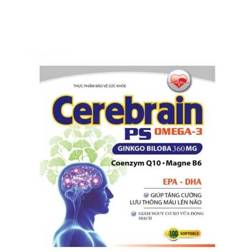 Cerebrain PS - Tăng cường tuần hoàn máu não hiệu quả