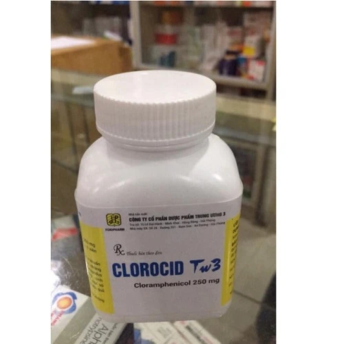 Clorocid 250mg (lọ 400viên) - Thuốc điều trị nhiễm khuẩn nặng hiệu quả