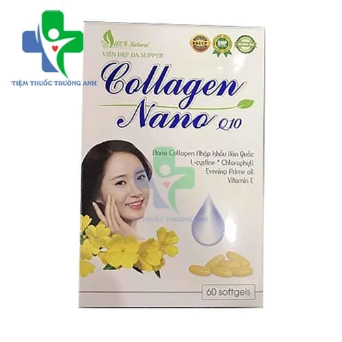 Collagen Nano Q10 Queen Diamond - Viên uống làm đẹp da