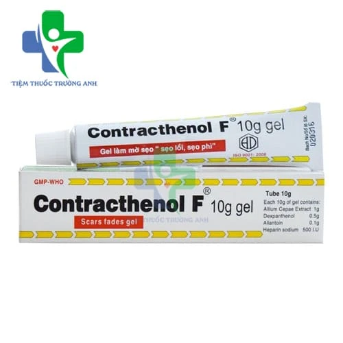Contracthenol F 10g - Gel trị sẹo, làm mờ thâm nám hiệu quả