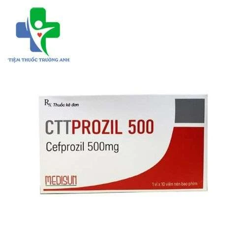 CTTProzil 500 Medisun - Điều trị viêm họng, viêm amidan hiệu quả