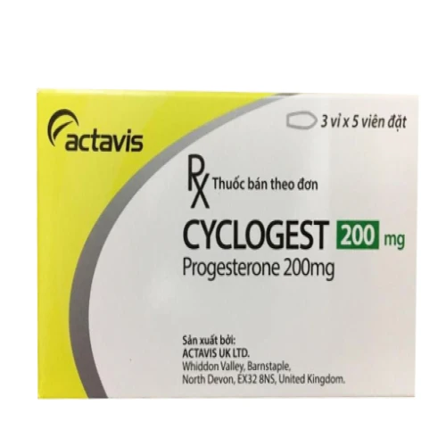 Thuốc Cyclogest 200mg hỗ trợ điều trị rối loạn tiền kinh hiệu quả