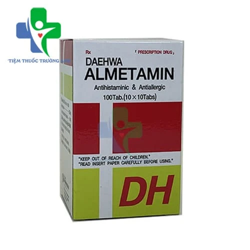 Daehwa almetamin - Thuốc điều trị dị ứng phức tạp ở mắt, da, đường hô hấp