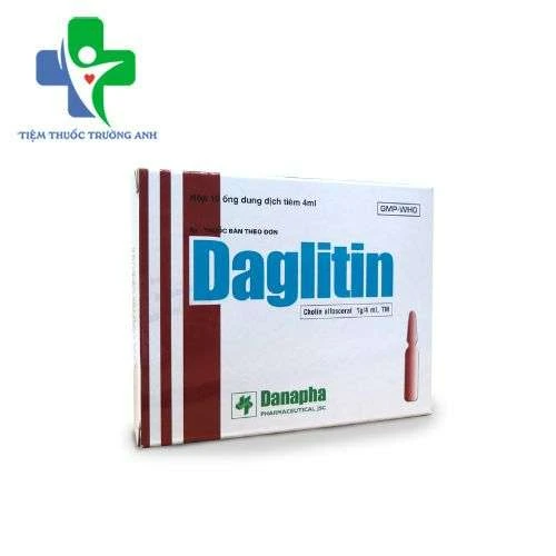 Daglitin 1g/4ml Danapha - Điều trị chấn thương sọ não