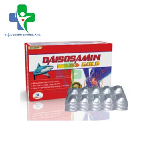 DaisosAmin Gold Dolexphar - Giúp giảm các chứng đau do thoái hóa khớp