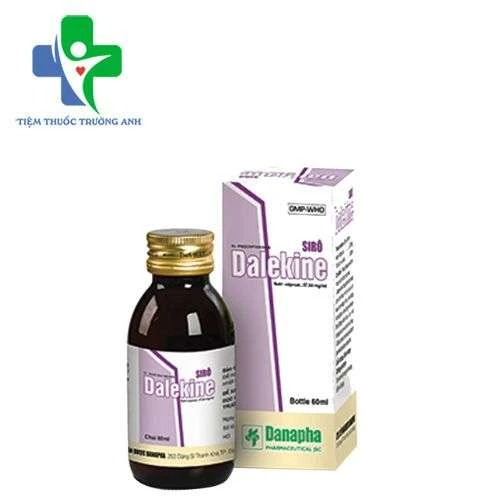Dalekine 57,64mg/ml Danapha (60ml) - Thuốc điều trị động kinh dạng uống