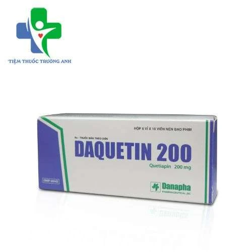 Daquetin 200 Danapha - Điều trị rối loạn lưỡng cực