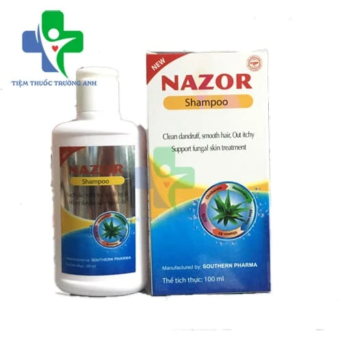 Dầu gội đầu Nazor Shampoo 100ml - Trị gàu và ngăn ngừa rụng tóc