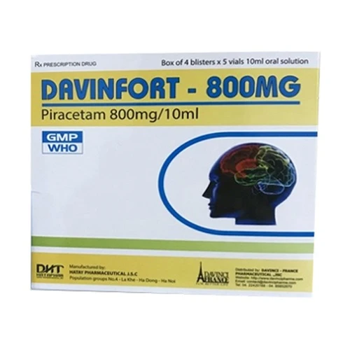 Davinfort 800mg - Thuốc điều trị nhức đầu, chóng mặt hiệu quả