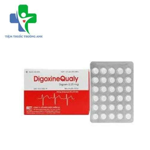 DigoxineQualy 0,25mg F.T.Pharma - Chỉ định để điều trị suy tim sung huyết
