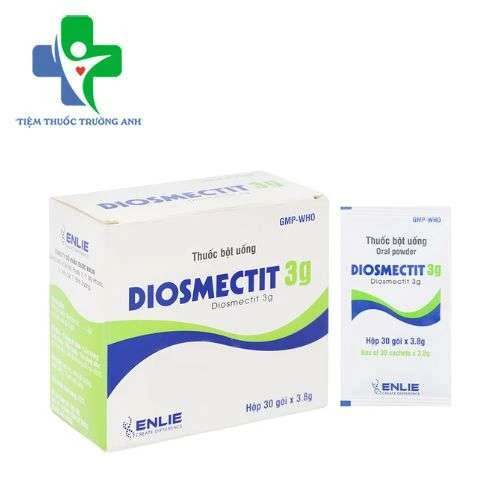 Diosmectit 3g Becamex - Điều trị triệu chứng đau do viêm thực quản