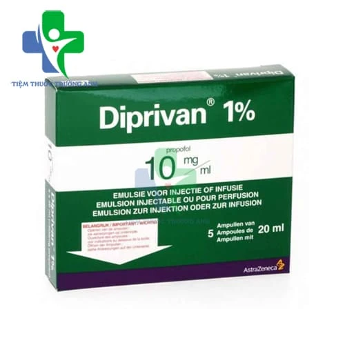 Diprivan 10mgml 20ml Astrazeneca Thuốc Gây Mê