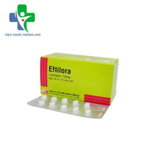 Eftilora 10mg F.T Pharma - Điều trị triệu chứng viêm mũi dị ứng