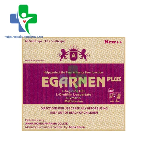 Egarnen Plus - Hỗ trợ bảo vệ và tăng cường chức năng gan