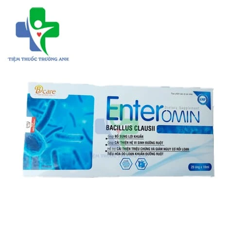Enteromin - Bổ sung lợi khuẩn, cải thiện hệ vi sinh đường ruột
