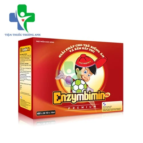 Enzymbimin P/A (Hộp 30 túi) - Hỗ trợ giảm rối loạn tiêu hóa