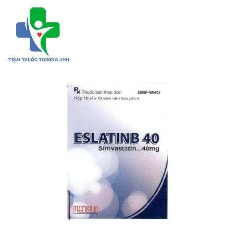 Eslatinb 40 Medisun - Điều trị chứng tăng cholesterol máu