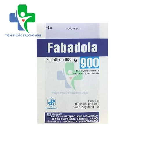 Fabadola 900 Pharbaco - Thuốc hỗ trợ giảm độc tính trên hệ thần kinh