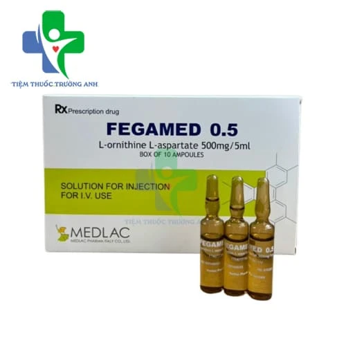 Fegamed 0.5 Medlac - Thuốc điều trị bệnh lý về gan hiệu quả
