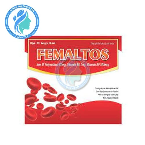 Femaltos Phương Đông Pharma - Hỗ trợ bổ sung sắt và acid folic