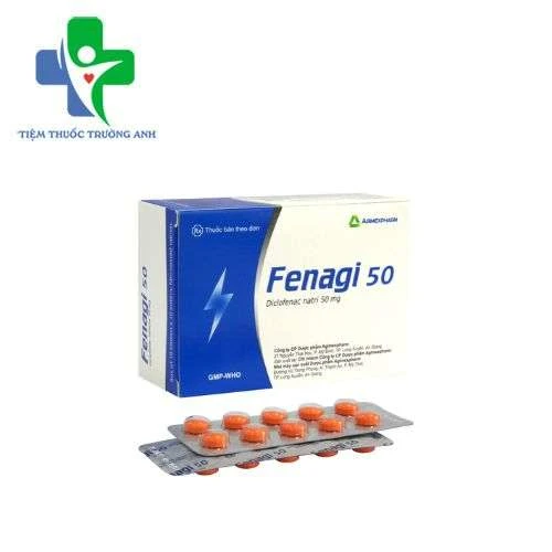 Fenagi 50 Agimexpharm - Điều trị triệu chứng các loại viêm khớp