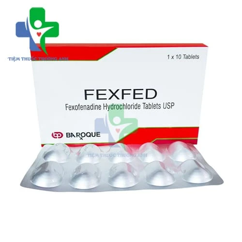 Fexfed - Thuốc điều trị viêm mũi dị ứng hiệu quả của Ấn Độ