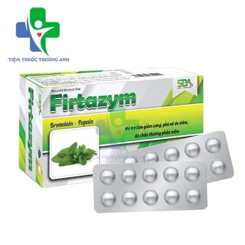 Firtazym Sda - France - Hỗ trợ giảm sưng, phù nề do viêm