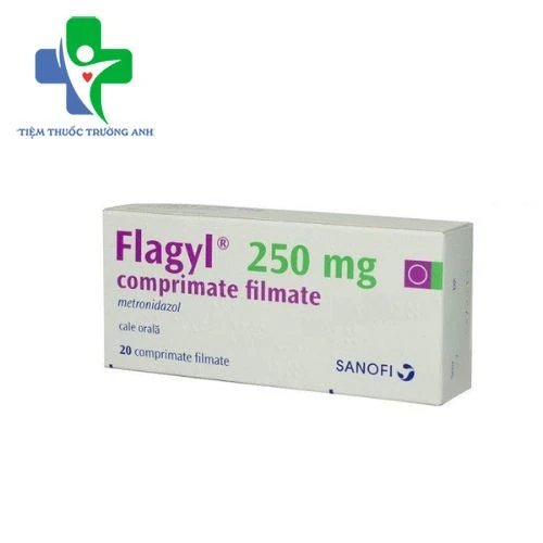 Flagyl 250mg Sanofi - Tiêu diệt các nhóm vi khuẩn