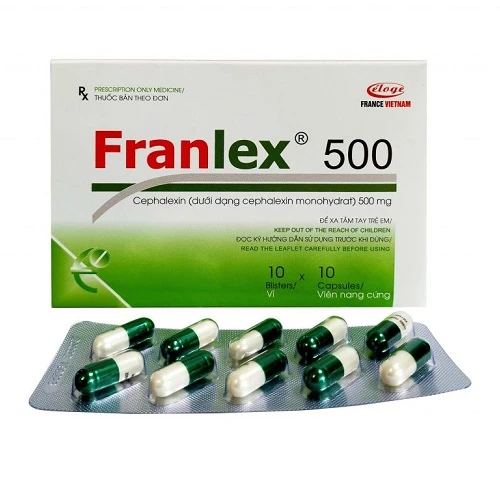 Franlex 500mg - Thuốc điều trị nhiễm trùng hiệu quả 