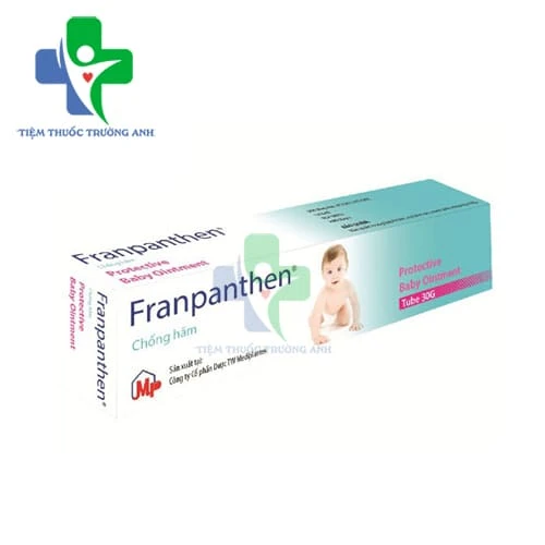 Franpanthen 30g - Kem trị hăm da, ban đỏ ở trẻ em
