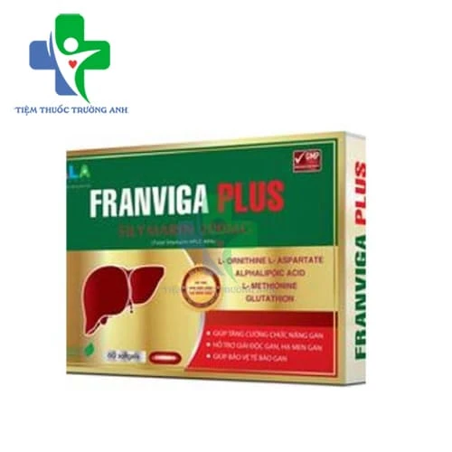 Franviga Plus TPP-France - Hỗ trợ giải độc gan, tăng cường chức năng gan