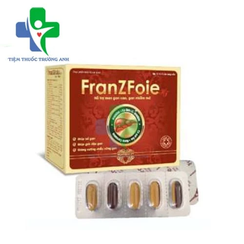 FranZFoie HT Santex - Hỗ trợ giải độc gan, tăng cường chức năng gan