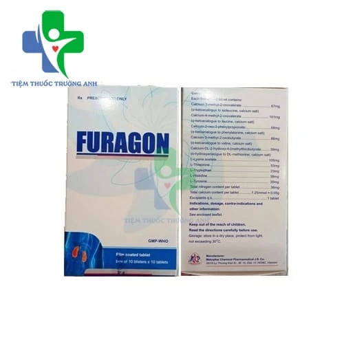 Furagon Mekophar - Điều trị suy giảm chuyển hóa protein ở bệnh suy thận mạn