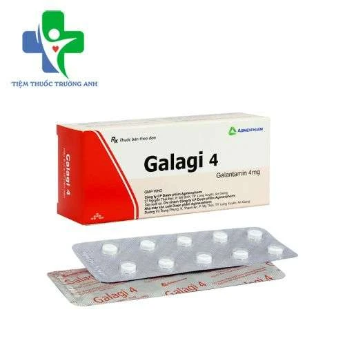 Galagi 4 Agimexpharm - Điều trị các đối tượng sa sút trí tuệ