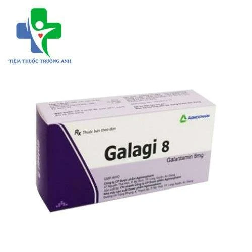 Galagi 8 Agimexpharm - Điều trị triệu chứng sa sút trí tuệ