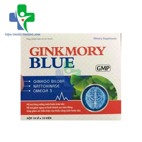 Ginkomory Blue - Giúp tăng cường lưu thông máu lên não