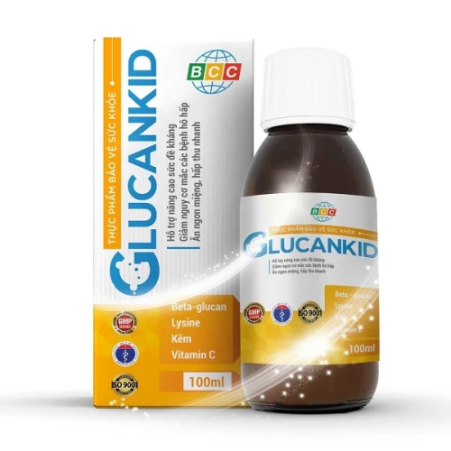GLUCANKID - Hỗ trợ tăng sức đề kháng hiệu quả cho bé