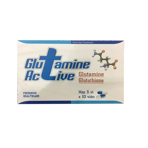 Glutamine Active - Giúp tăng cường sức đề kháng, chống oxy hóa và miễn dịch